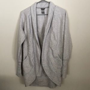 Eddie Bauer heather cardigan.